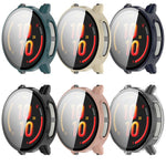 Custodia protettiva per orologio con pellicola temperata integrata in PC., For Garmin Bounce 2