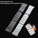 Cinturino per orologio in acciaio inossidabile con pulsante a pressione senza soluzione di continuità e tre perline magnetiche., For Huawei Watch GT 6 Pro