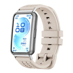 Cinturino per orologio in silicone tinta unita con texture zigrinata, For Huawei Band 11 / Band 11 Pro