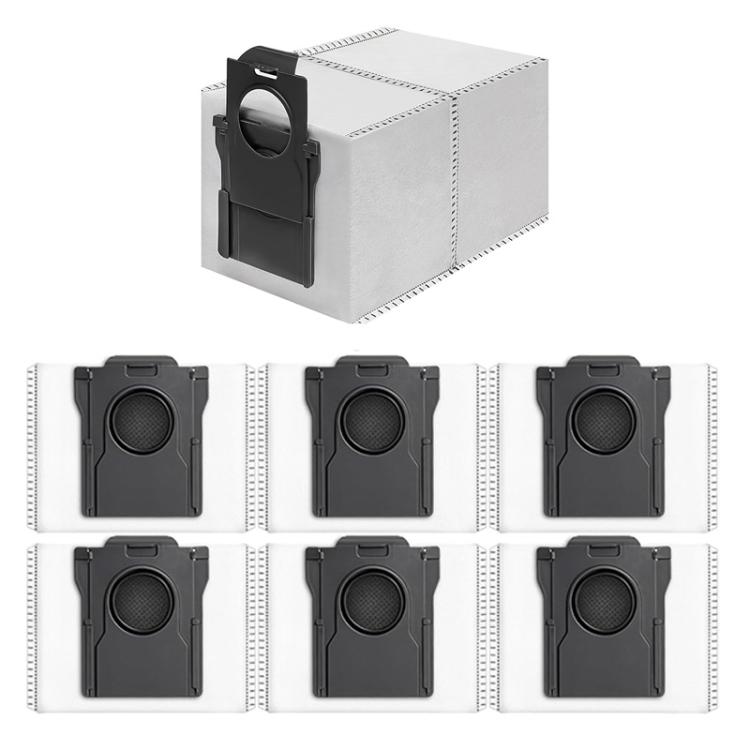 JUNSUNMAY 6 sacchetti per la polvere per Dreame X50 Ultra / L50 Ultra / L40s Ultra / Mova P50 Pro Ultra, For Dreame X50 Ultra / L50 Ultra / L40s Ultra
