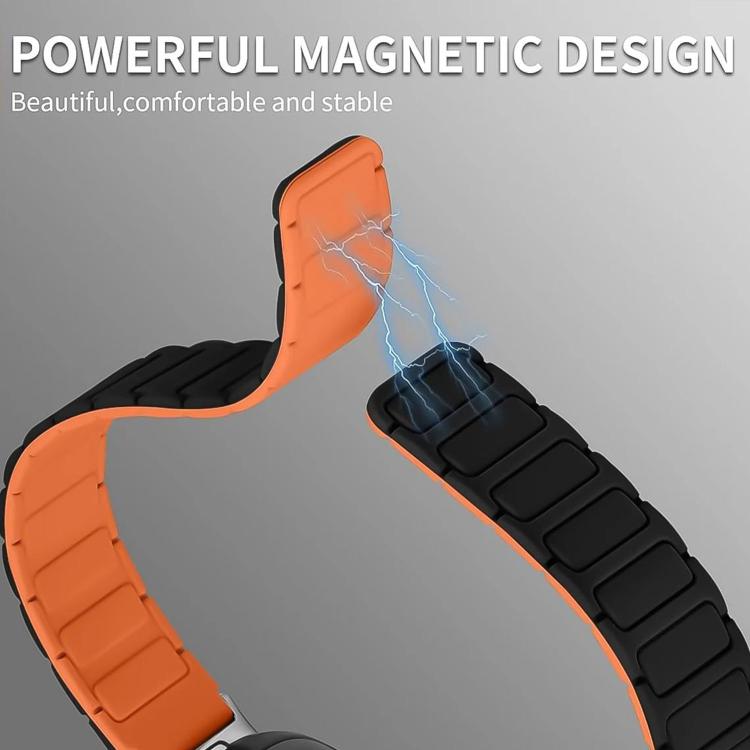 Cinturino per orologio sottile in silicone magnetico a forma di I con tre perline., For Huawei Band 11 / Band 11 Pro