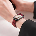Cinturino per orologio sottile in silicone magnetico a forma di I con tre perline., For Huawei Band 11 / Band 11 Pro