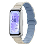 Cinturino per orologio magnetico in silicone con texture a corazza, For Huawei Band 11 / Band 11 Pro