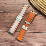 Cinturino per orologio in nylon intrecciato con fibbia riflettente per ombrello, For Apple Watch 49mm / 46mm / 45mm / 44mm, For Apple Watch 42mm / 41mm / 40mm / 38mm
