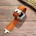 Cinturino per orologio in nylon intrecciato con fibbia riflettente per ombrello, For Apple Watch 49mm / 46mm / 45mm / 44mm, For Apple Watch 42mm / 41mm / 40mm / 38mm