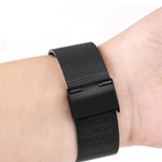 Cinturino per orologio in metallo con fibbia milanese in acciaio inossidabile, For Huawei Band 11 / Band 11 Pro