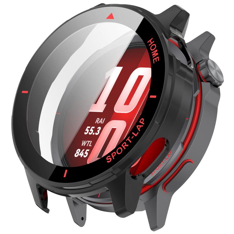 Pellicola in vetro temperato integrata nella custodia protettiva per orologio in PC, For Huawei Watch GT Runner 2