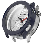 Pellicola in vetro temperato integrata nella custodia protettiva per orologio in PC, For Xiaomi Watch S5 46mm