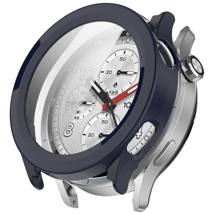 Pellicola in vetro temperato integrata nella custodia protettiva per orologio in PC, For Xiaomi Watch S5 46mm