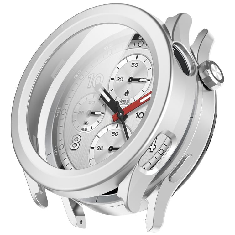 Pellicola in vetro temperato integrata nella custodia protettiva per orologio in PC, For Xiaomi Watch S5 46mm