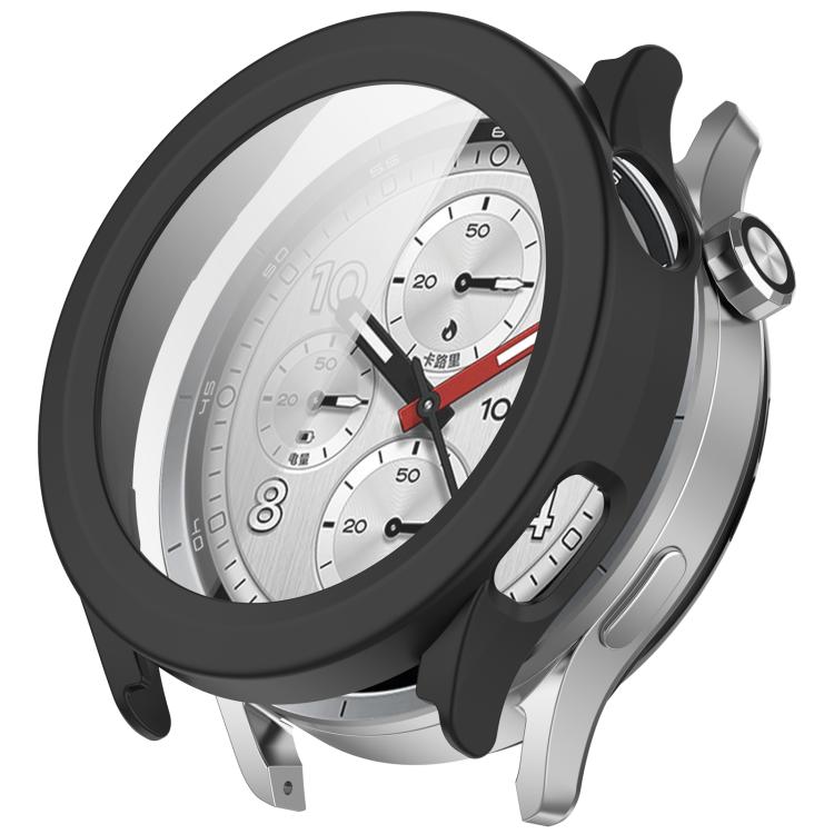 Pellicola in vetro temperato integrata nella custodia protettiva per orologio in PC, For Xiaomi Watch S5 46mm