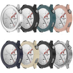 Pellicola in vetro temperato integrata nella custodia protettiva per orologio in PC, For Xiaomi Watch S5 46mm