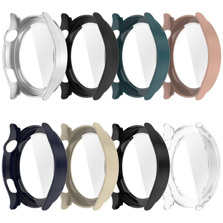 Pellicola in vetro temperato integrata nella custodia protettiva per orologio in PC, For Xiaomi Watch S5 46mm