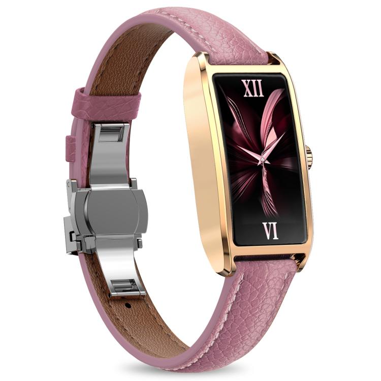 Orologio intelligente da donna Dora T con schermo AMOLED da 1,13 pollici, impermeabile IP68, supporta il monitoraggio della salute.