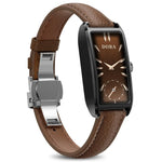 Orologio intelligente da donna Dora T con schermo AMOLED da 1,13 pollici, impermeabile IP68, supporta il monitoraggio della salute.
