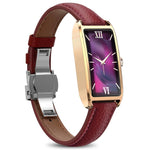 Orologio intelligente da donna Dora T con schermo AMOLED da 1,13 pollici, impermeabile IP68, supporta il monitoraggio della salute.