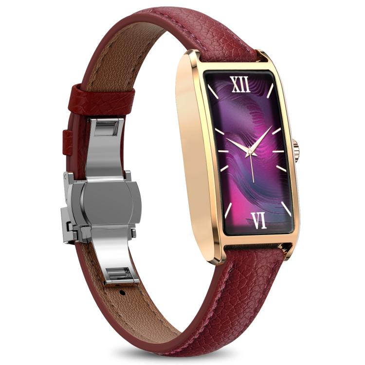 Orologio intelligente da donna Dora T con schermo AMOLED da 1,13 pollici, impermeabile IP68, supporta il monitoraggio della salute.