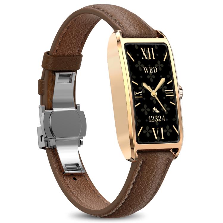 Orologio intelligente da donna Dora T con schermo AMOLED da 1,13 pollici, impermeabile IP68, supporta il monitoraggio della salute.