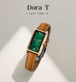 Orologio intelligente da donna Dora T con schermo AMOLED da 1,13 pollici, impermeabile IP68, supporta il monitoraggio della salute.