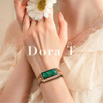 Orologio intelligente da donna Dora T con schermo AMOLED da 1,13 pollici, impermeabile IP68, supporta il monitoraggio della salute.