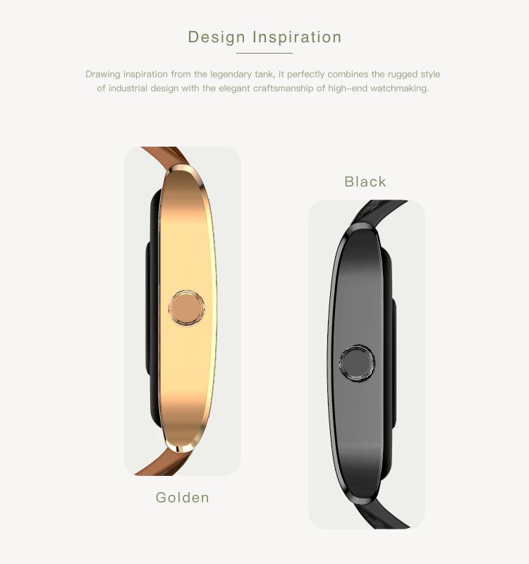Orologio intelligente da donna Dora T con schermo AMOLED da 1,13 pollici, impermeabile IP68, supporta il monitoraggio della salute.