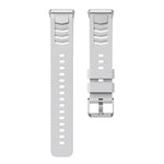 Cinturino per orologio in silicone con fibbia ad sgancio rapido in metallo e perno argentato., For Huawei Band 11 / Band 11 Pro