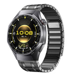 Cinturino per orologio magnetico in acciaio inossidabile stile AP con pulsante a pressione senza soluzione di continuità, For Huawei Watch GT6 Pro