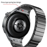 Cinturino per orologio magnetico in acciaio inossidabile stile AP con pulsante a pressione senza soluzione di continuità, For Huawei Watch GT6 Pro