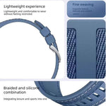 Cinturino per orologio ibrido in nylon intrecciato e silicone, For OPPO Watch X3