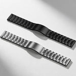 Cinturino per orologio in metallo di titanio con fibbia pieghevole a tre perline a sgancio rapido., For OPPO Watch X3