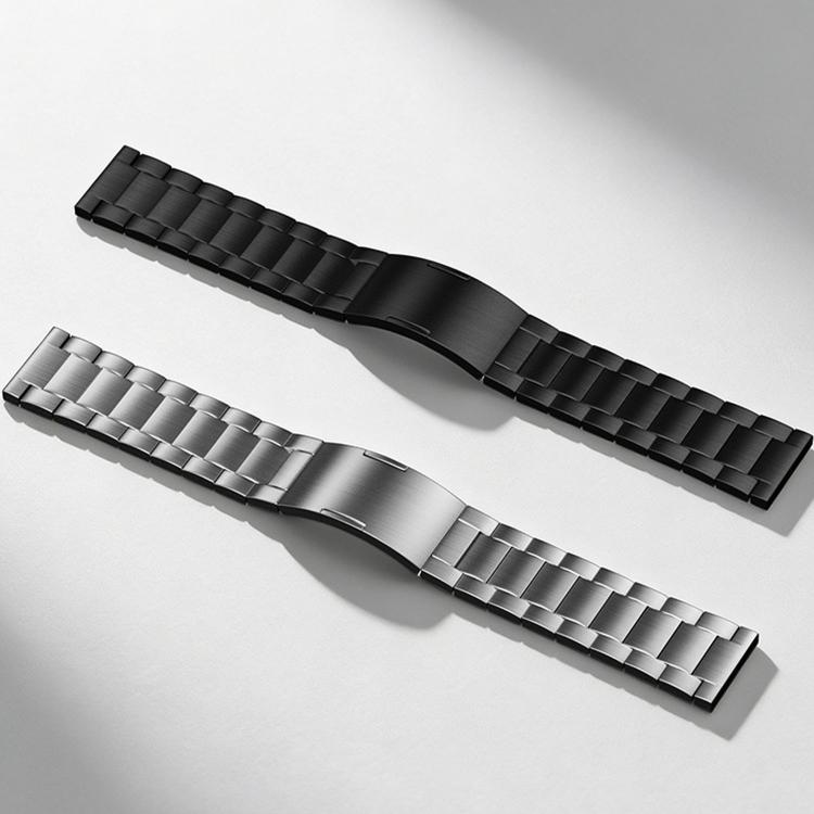 Cinturino per orologio in metallo di titanio con fibbia pieghevole a tre perline a sgancio rapido., For OPPO Watch X3