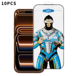 10 pezzi Pellicola in vetro temperato elettrolitico anti-impronta e antistatica Blue Gorilla per serigrafia HD, For iPhone 17e, For iPhone 17 Pro Max, For iPhone 17 Pro, For iPhone 17, For iPhone Air, For iPhone 16e, For iPhone 16 Pro Max              ...