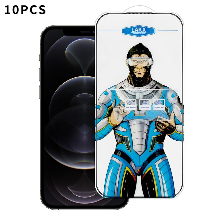 10 pezzi Pellicola in vetro temperato elettrolitico anti-impronta e antistatica Blue Gorilla per serigrafia HD, For iPhone 17e, For iPhone 17 Pro Max, For iPhone 17 Pro, For iPhone 17, For iPhone Air, For iPhone 16e, For iPhone 16 Pro Max              ...