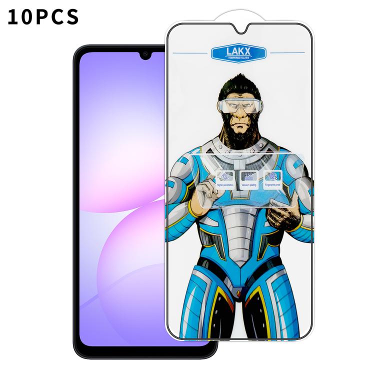10 pezzi Pellicola in vetro temperato elettrolitico anti-impronta e antistatica Blue Gorilla per serigrafia HD, For Samsung Galaxy S26+ 5G, For Samsung Galaxy S26 Ultra 5G, For Samsung Galaxy S26 5G, For Samsung Galaxy A57 5G, For Samsung Galaxy A37 5G...