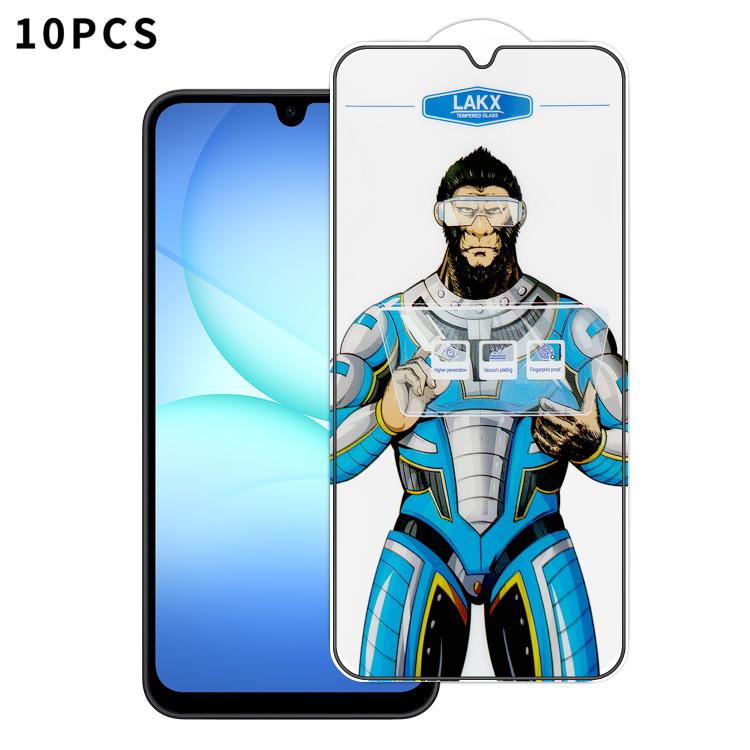 10 pezzi Pellicola in vetro temperato elettrolitico anti-impronta e antistatica Blue Gorilla per serigrafia HD, For Samsung Galaxy S26+ 5G, For Samsung Galaxy S26 Ultra 5G, For Samsung Galaxy S26 5G, For Samsung Galaxy A57 5G, For Samsung Galaxy A37 5G...