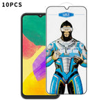 10 pezzi Pellicola in vetro temperato elettrolitico anti-impronta e antistatica Blue Gorilla per serigrafia HD, For Samsung Galaxy A35 5G, For Samsung Galaxy S24 Ultra 5G, For Samsung Galaxy S24+ 5G, For Samsung Galaxy S24 5G, For Samsung Galaxy A15   ...