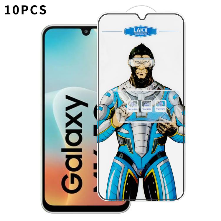 10 pezzi Pellicola in vetro temperato elettrolitico anti-impronta e antistatica Blue Gorilla per serigrafia HD, For Samsung Galaxy S26+ 5G, For Samsung Galaxy S26 Ultra 5G, For Samsung Galaxy S26 5G, For Samsung Galaxy A57 5G, For Samsung Galaxy A37 5G...