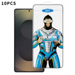10 pezzi Pellicola in vetro temperato elettrolitico anti-impronta e antistatica Blue Gorilla per serigrafia HD, For Samsung Galaxy S26+ 5G, For Samsung Galaxy S26 Ultra 5G, For Samsung Galaxy S26 5G, For Samsung Galaxy A57 5G, For Samsung Galaxy A37 5G...