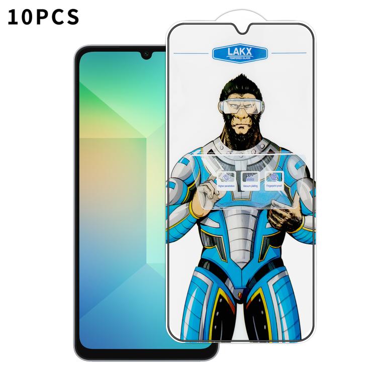 10 pezzi Pellicola in vetro temperato elettrolitico anti-impronta e antistatica Blue Gorilla per serigrafia HD, For Samsung Galaxy S26+ 5G, For Samsung Galaxy S26 Ultra 5G, For Samsung Galaxy S26 5G, For Samsung Galaxy A57 5G, For Samsung Galaxy A37 5G...