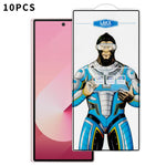 10 pezzi Pellicola in vetro temperato elettrolitico anti-impronta e antistatica Blue Gorilla per serigrafia HD, For Samsung Galaxy S26+ 5G, For Samsung Galaxy S26 Ultra 5G, For Samsung Galaxy S26 5G, For Samsung Galaxy A57 5G, For Samsung Galaxy A37 5G...