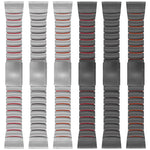 Cinturino per orologio in lega di titanio e silicone con fibbia a tartaruga e perlina singola, For Garmin 26mm, For Garmin 22mm