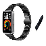 Cinturino per orologio in acciaio inossidabile con chiusura a farfalla a sette perline e strumento di rimozione., For Huawei Watch Band 11 / Band 11 Pro