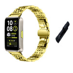 Cinturino per orologio in acciaio inossidabile con chiusura a farfalla a sette perline e strumento di rimozione., For Huawei Watch Band 11 / Band 11 Pro
