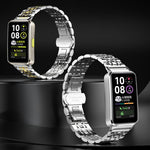 Cinturino per orologio in acciaio inossidabile con chiusura a farfalla a sette perline e strumento di rimozione., For Huawei Watch Band 11 / Band 11 Pro