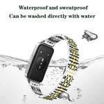 Cinturino per orologio in acciaio inossidabile con chiusura a farfalla a sette perline e strumento di rimozione., For Huawei Watch Band 11 / Band 11 Pro