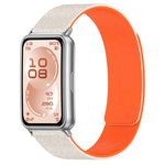 Cinturino per orologio magnetico in silicone con effetto legno nuvola, For Huawei Band 11 / Band 11 Pro