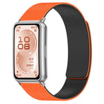 Cinturino per orologio magnetico in silicone con effetto legno nuvola, For Huawei Band 11 / Band 11 Pro