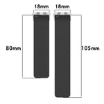 Cinturino per orologio magnetico in silicone con effetto legno nuvola, For Huawei Band 11 / Band 11 Pro