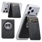 Apribottiglie Suteni S5, porta carte magnetico con fessura per carte