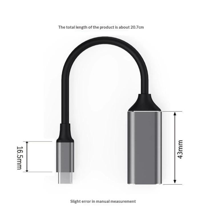 Cavo Type-C a HDMI per sincronizzazione video e audio 4K